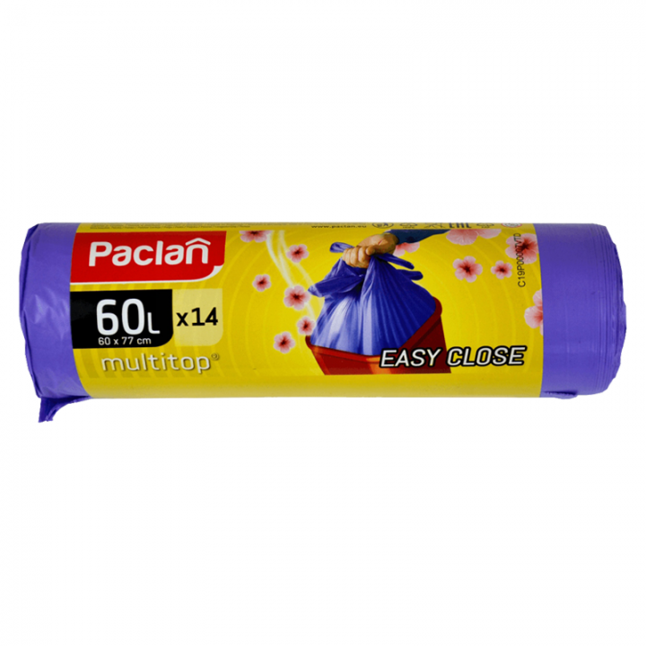 WORKI NA ŚMIECI MULTITOP ZAPACHOWE 60L