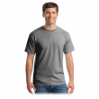 T-SHIRT MĘSKI SZARY KOSZULKA MĘSKA KRÓTKI RĘKAWEK GILDAN 100% BAWEŁNA